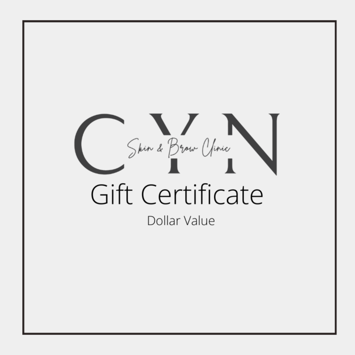 CYN Skin & Brow Clinic Gift Certificate